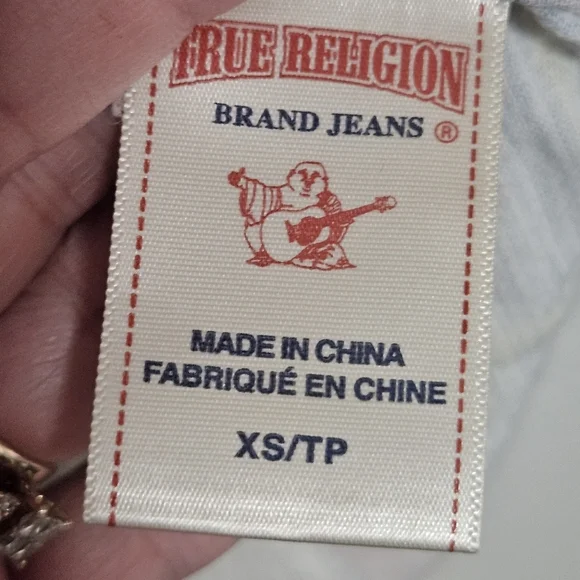 True Religion Western style snap button-down size xs - Picture 8 of 16